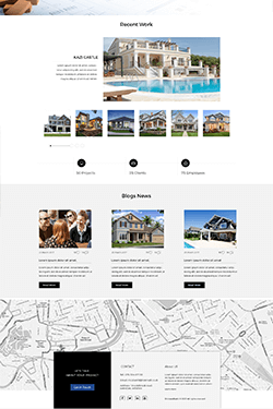 Hosting Company Layout Preview